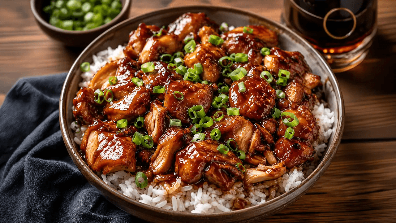Smoked Bourbon Brown Sugar Chicken