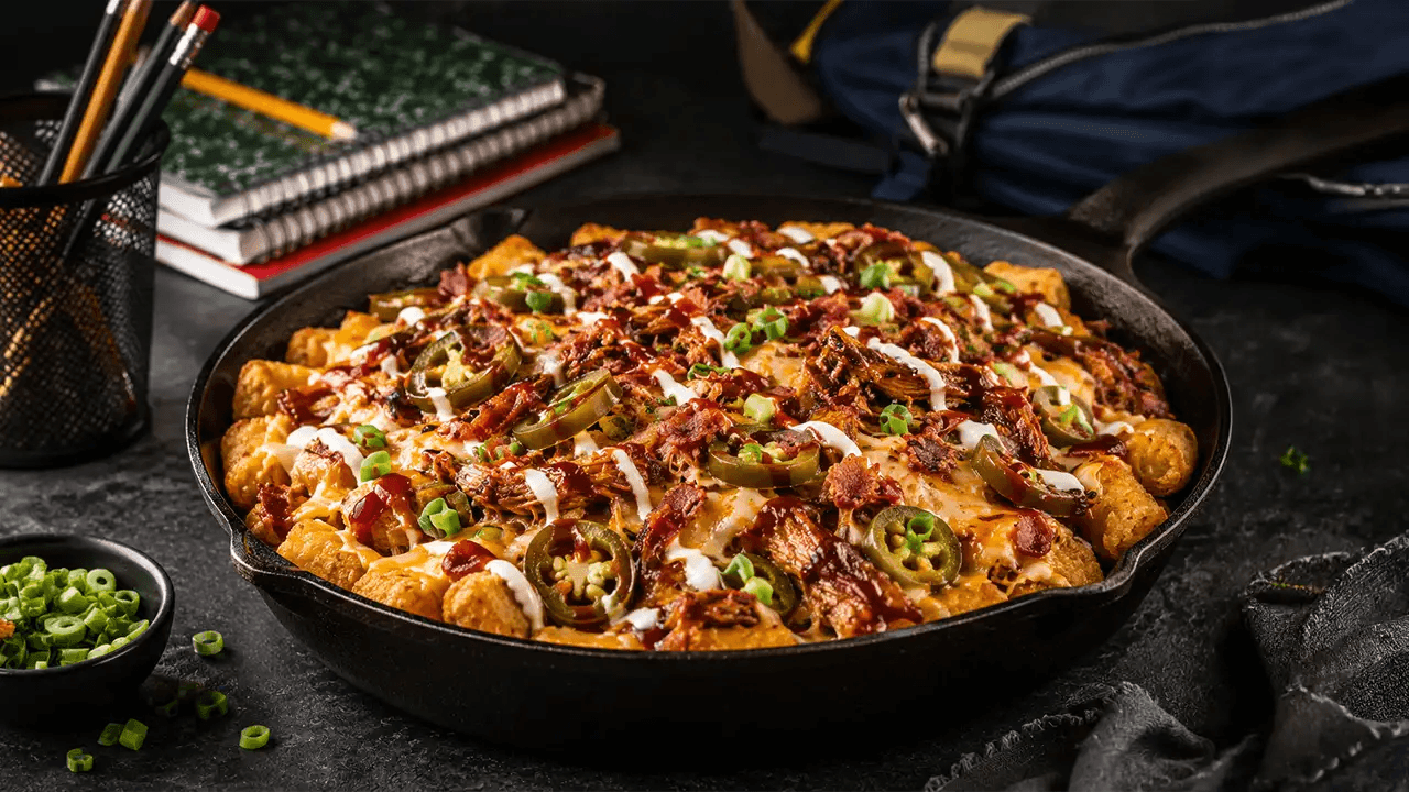 After-School Smoked BBQ Chicken Totchos