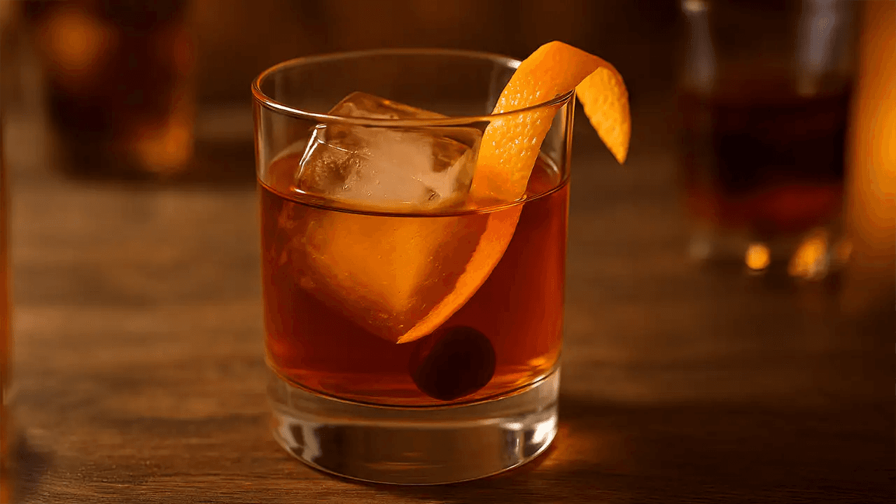 Maple Bourbon Old Fashioned