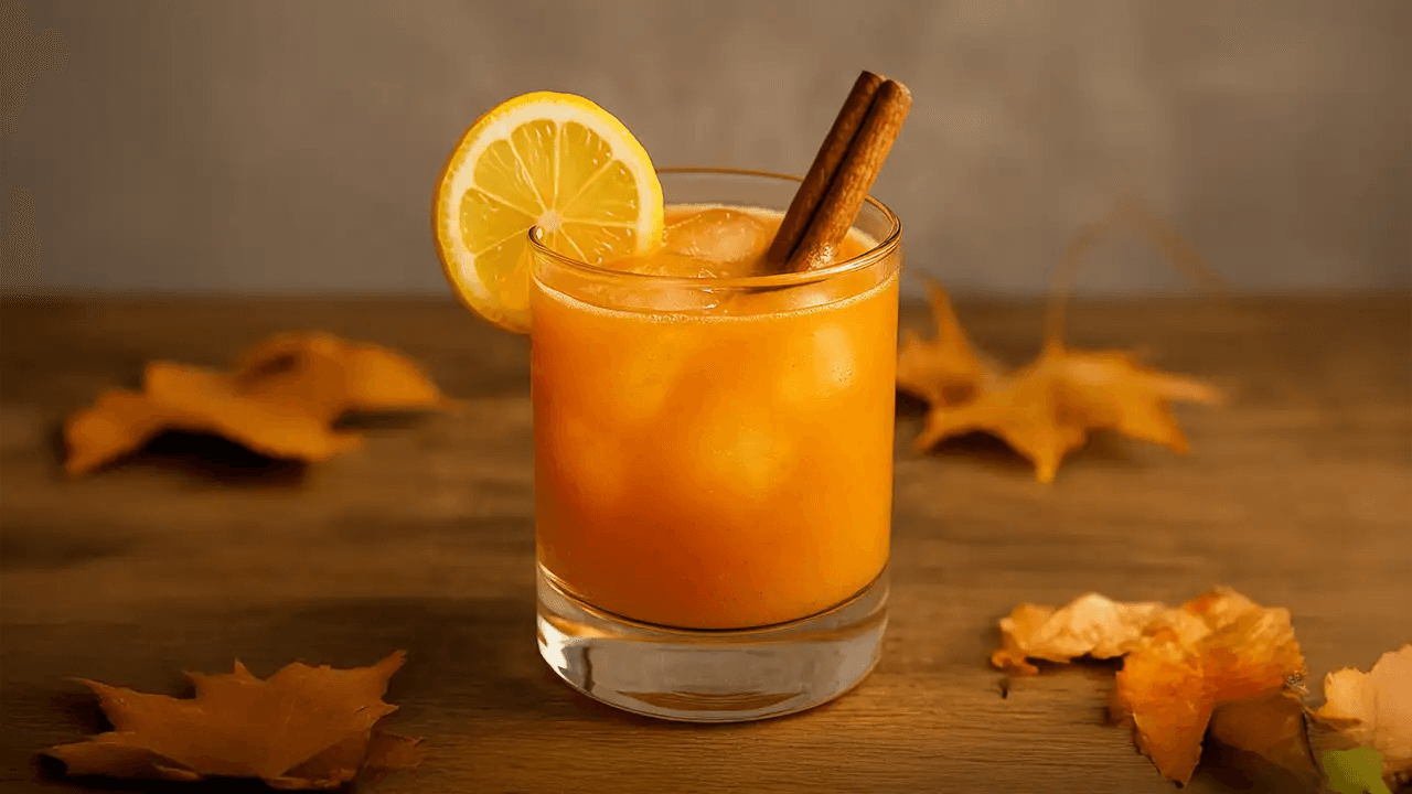 Autumn Ember Bourbon Sour