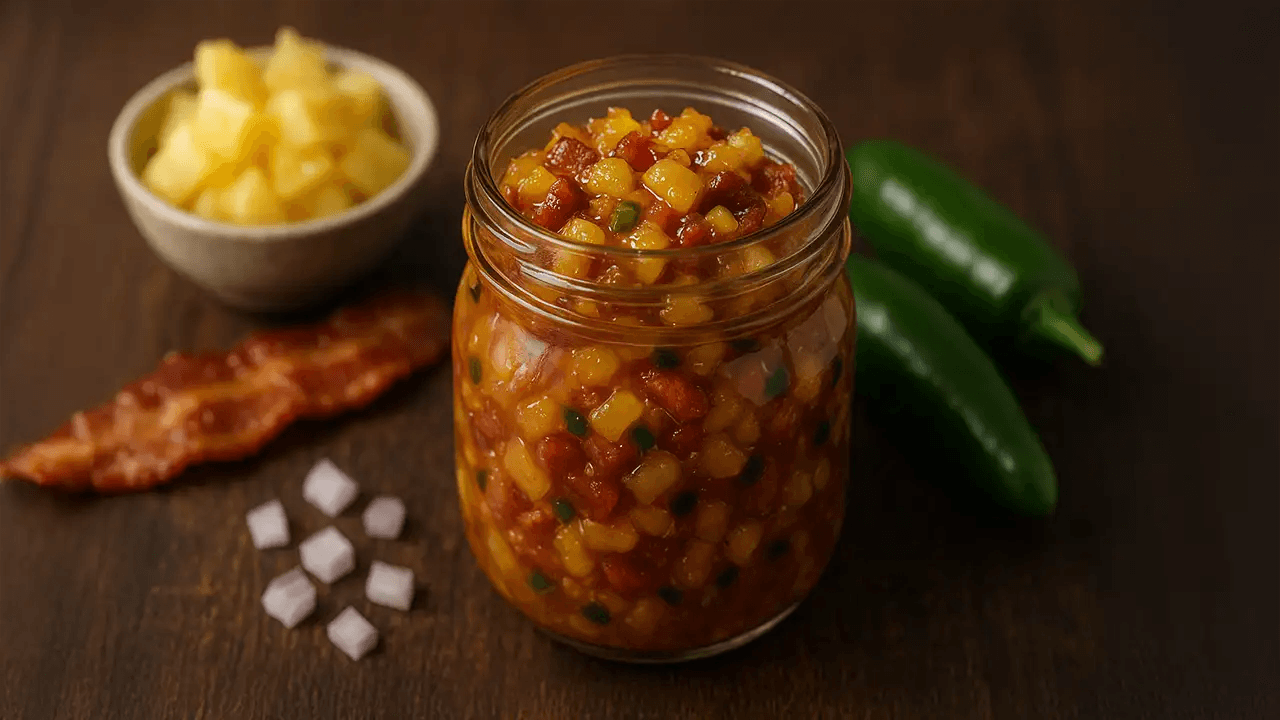 Pineapple Ember Bacon Relish