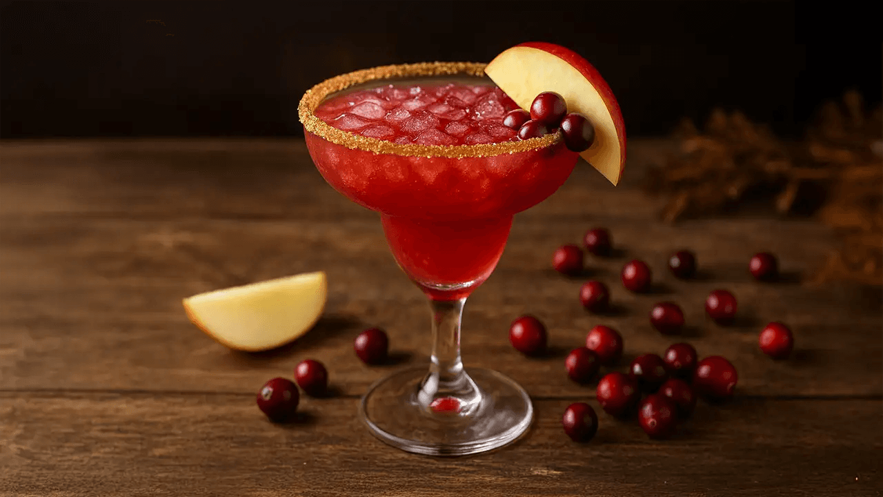 Frost-Kissed CranApple Margarita Twist