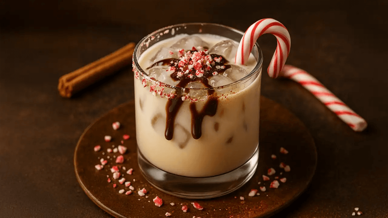 Frost-Kissed Peppermint White Russian