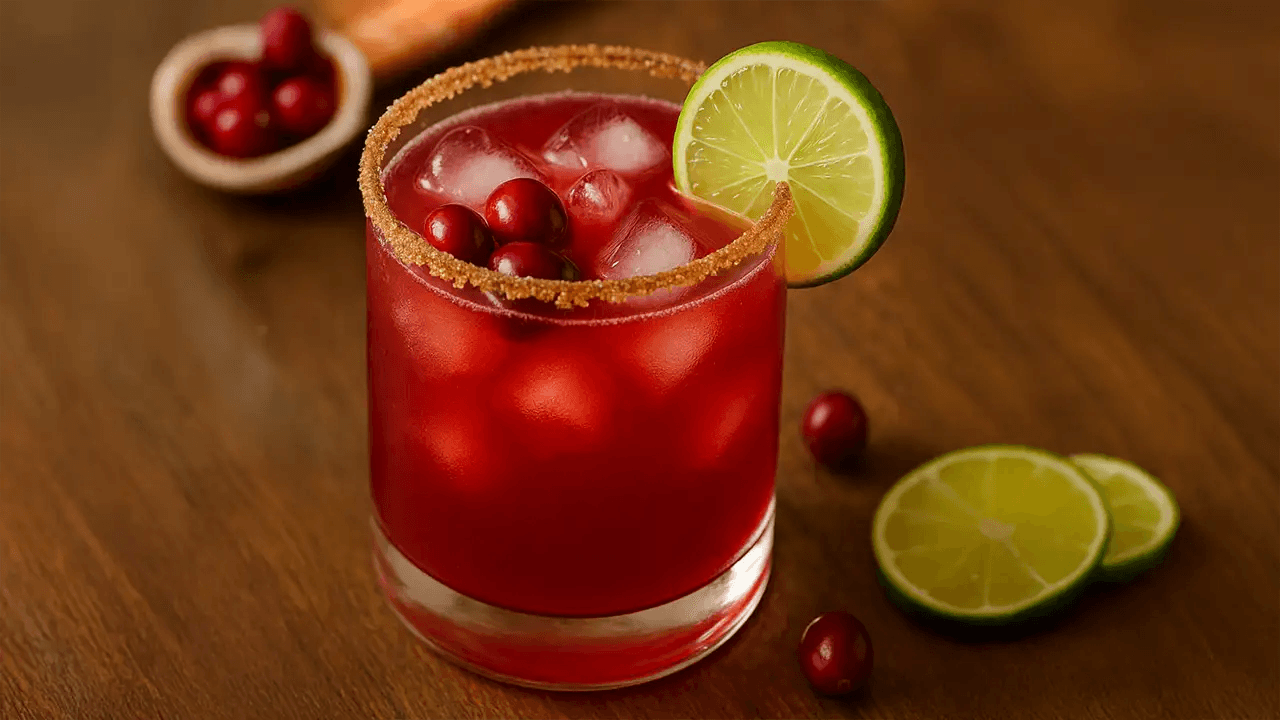 Cranberry Harvest Margarita