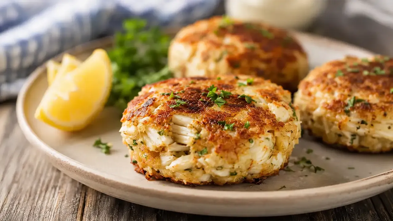Santa Maria Grilled Baltimore Crab Cakes