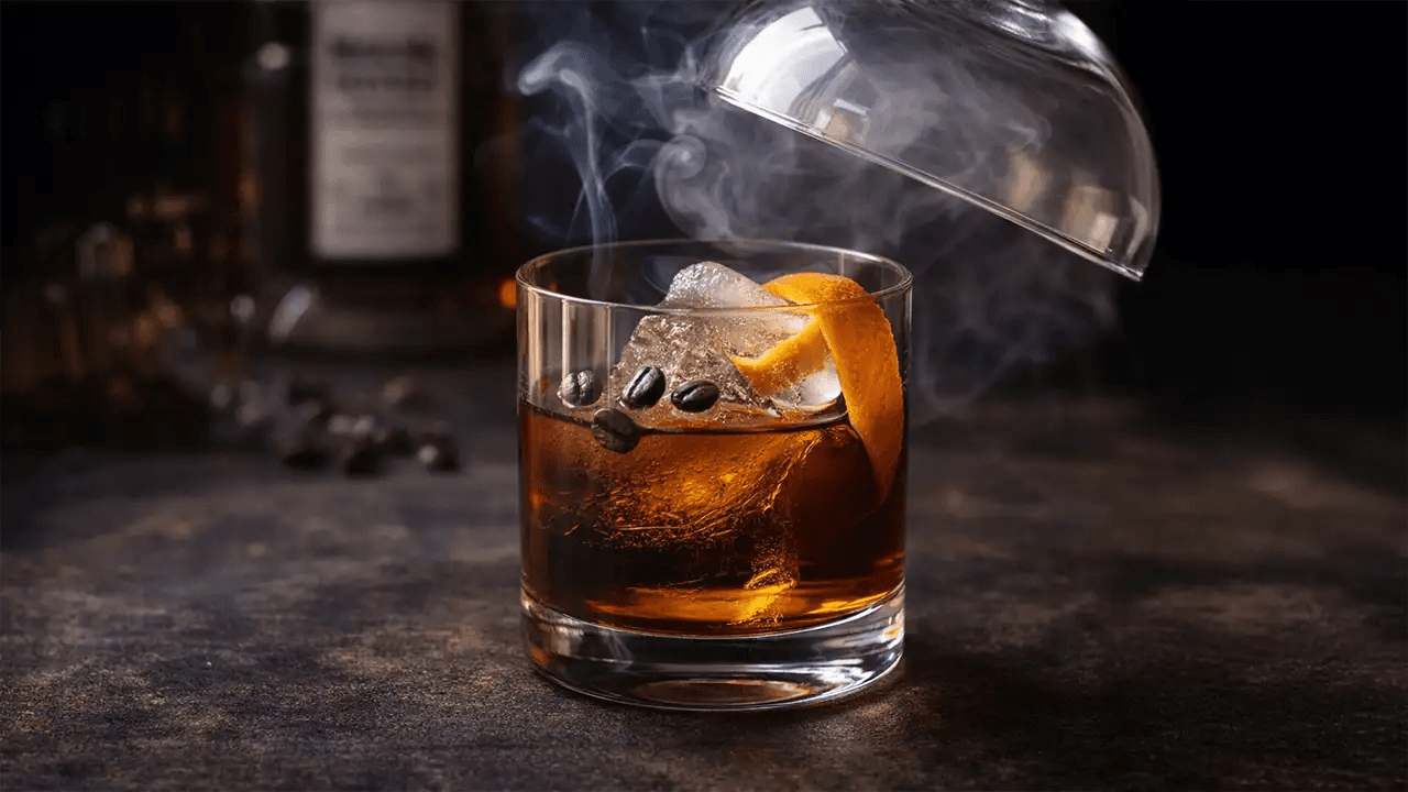 Midnight Espresso Old Fashioned
