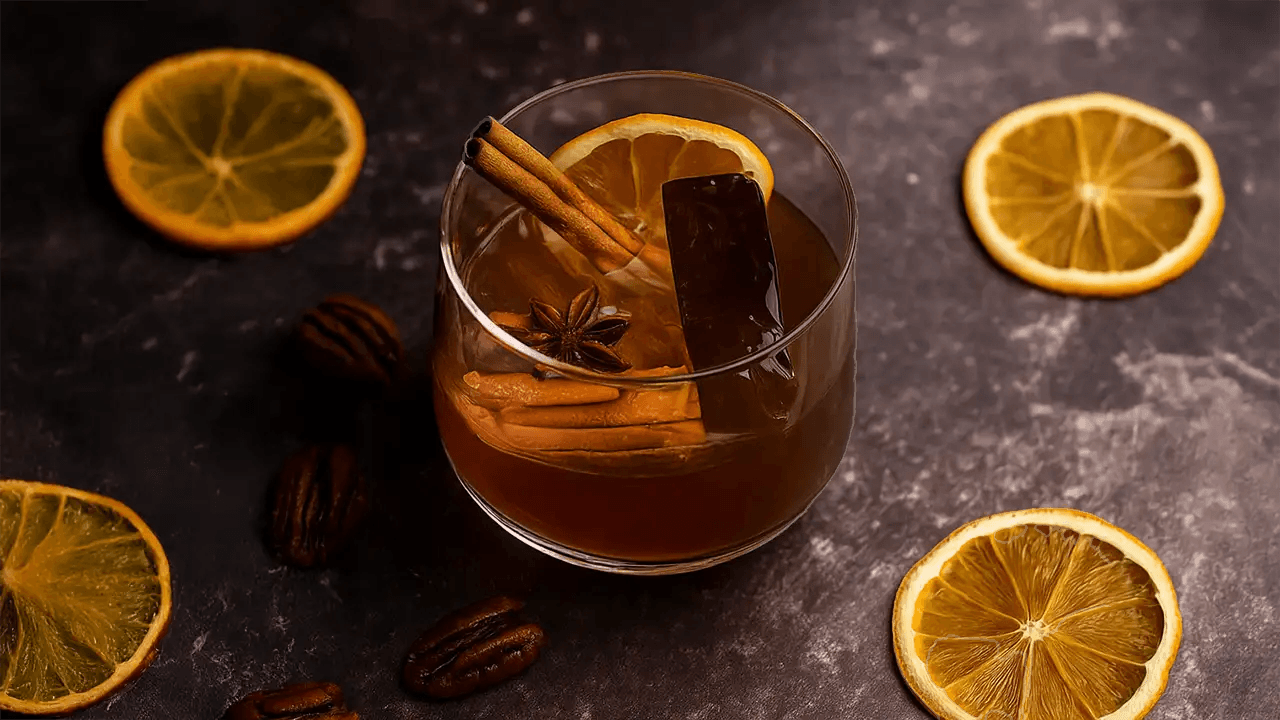 Candied Pecan Old Fashioned