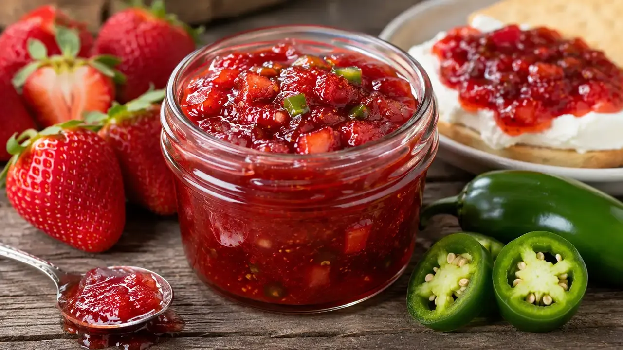 Sweet Heat Strawberry Jalapeño Jam