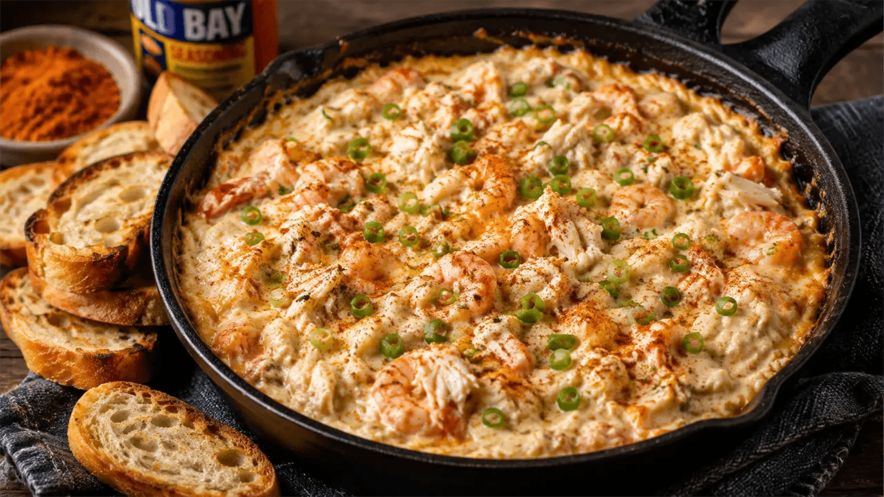 Smoked Maryland-Style Crab & Shrimp Dip
