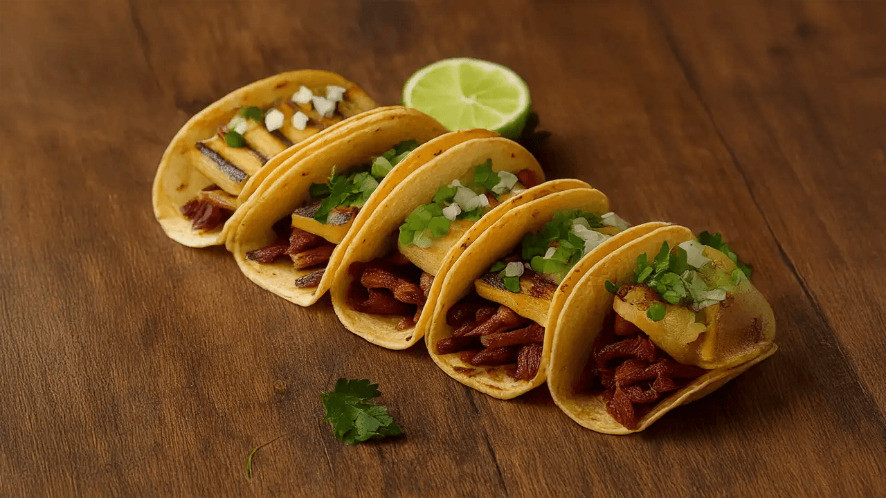 Smoky Pineapple Pork Tacos Al Pastor