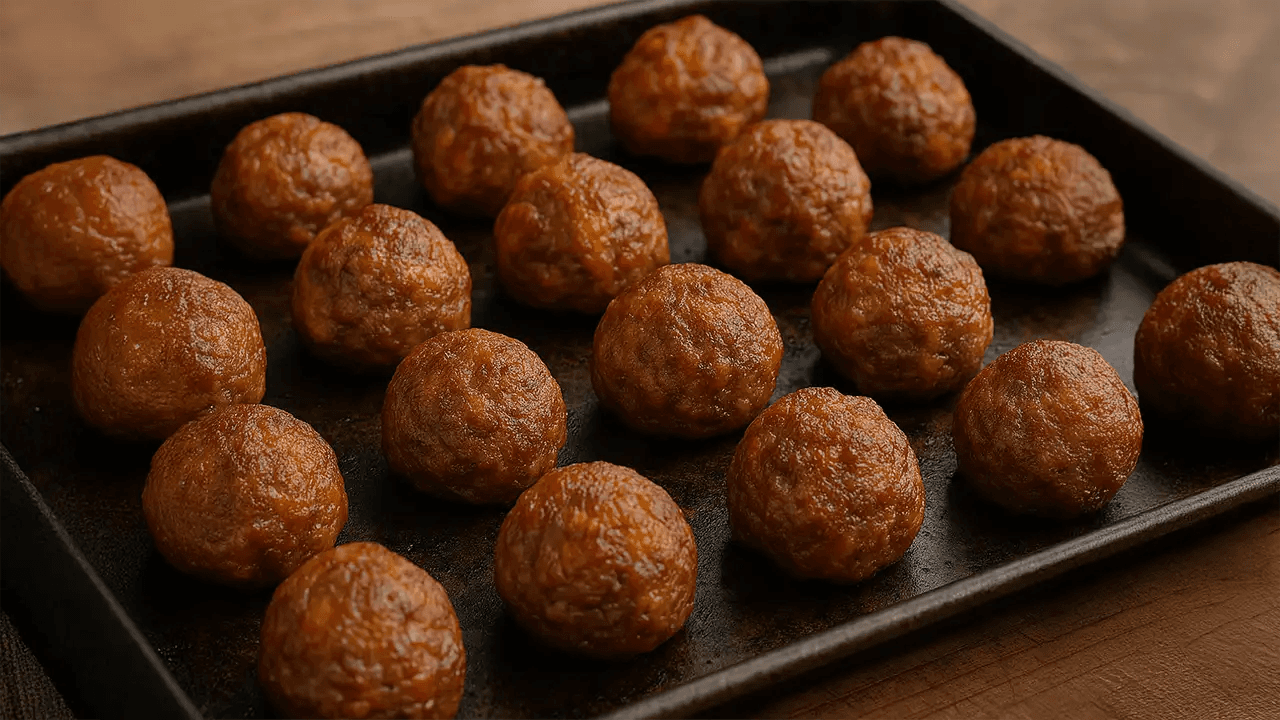 Smoked Sausage Cheddar Bites on the Recteq